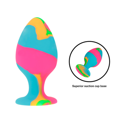 INTENSO - CONJUNTO DE PLUGUES DE SILICONE MULTICOLOR