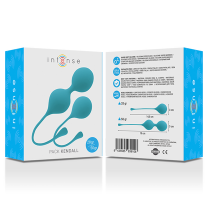 INTENSO - KEGEL BALLS PACK KENDALL AZUL