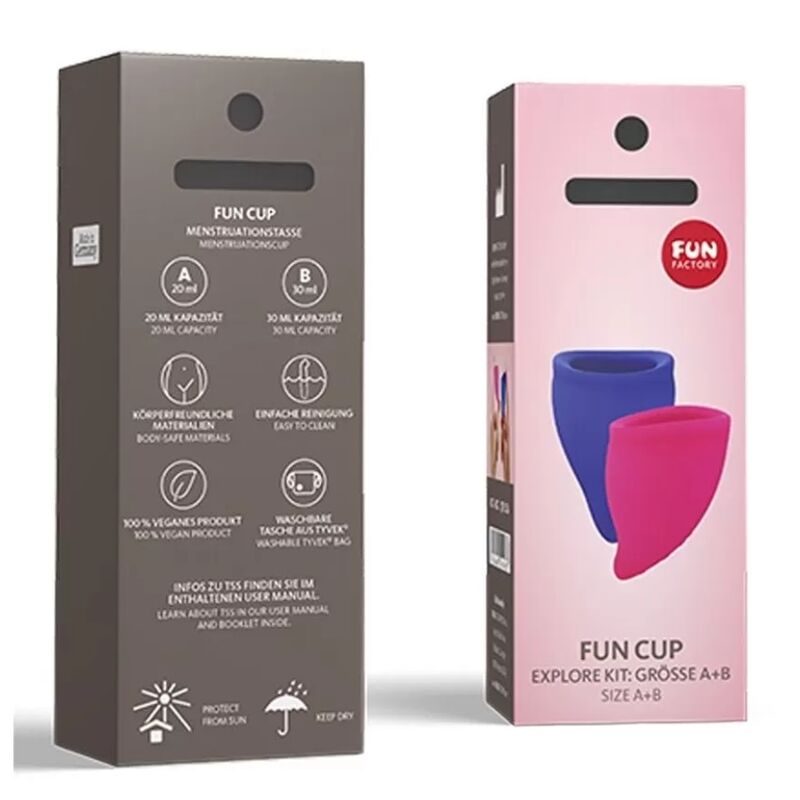 FUN FACTORY - FUN CUP EXPLORE KIT ROSA E EXTERIOR