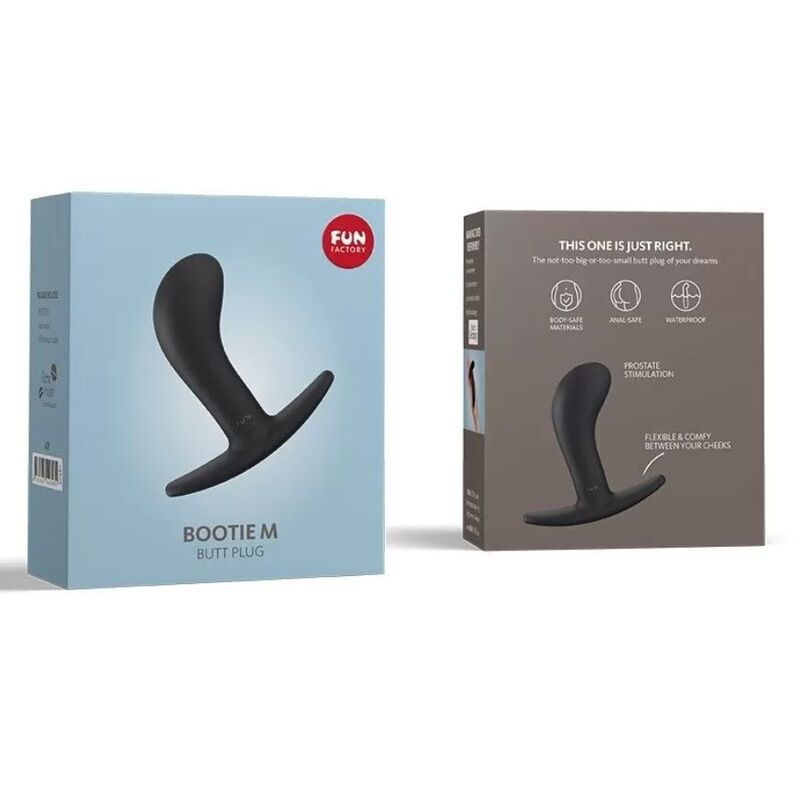 FUN FACTORY - BOOTIE ANAL PLUG MEDIUM SCHWARZ