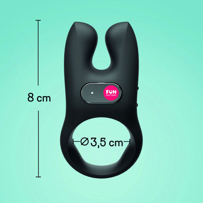 FUN FACTORY - NOS VIBRATING COCK RING BLACK