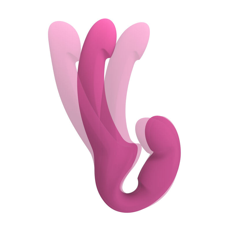 FUN FACTORY - COMPARTILHE LITE DUPLO DILDO BLACKBERRY