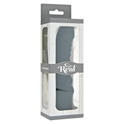 SEJA REAL - MINI VIBRADOR CLÁSSICO PONTO G PRETO