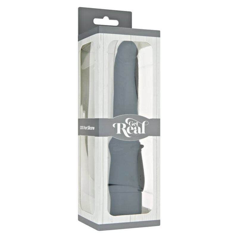 SEJA REAL - VIBRADOR CLÁSSICO SUAVE PRETO
