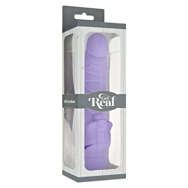 SEJA REAL - VIBRADOR ESTIMULADOR CLÁSSICO ROXO
