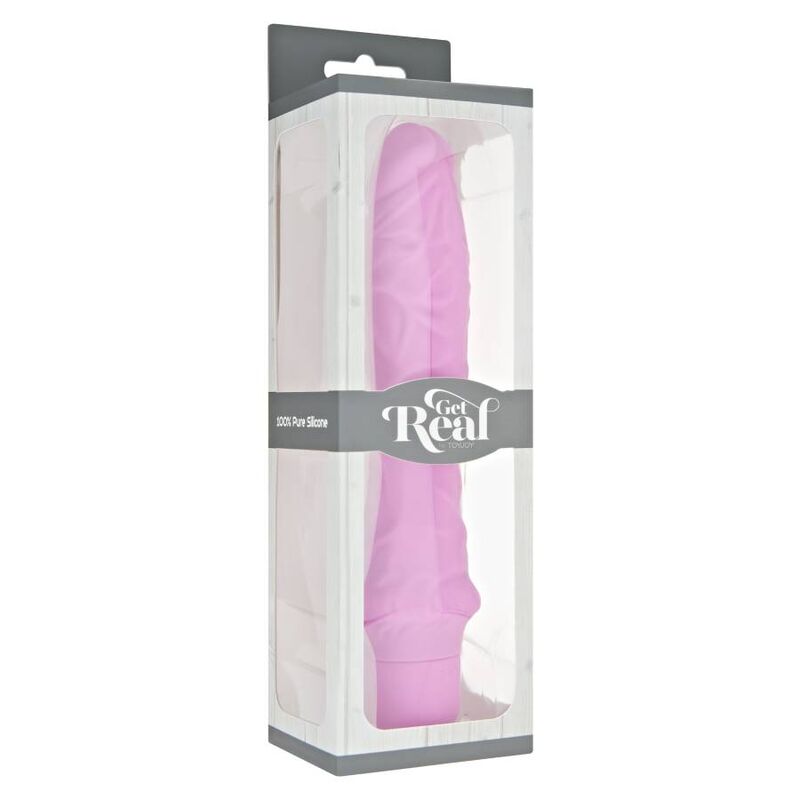 SEJA REAL - VIBRADOR ROSA GRANDE CLÁSSICO
