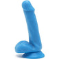 SEJA REAL - DILDO HAPPY DICKS 12 CM BOLAS AZUL