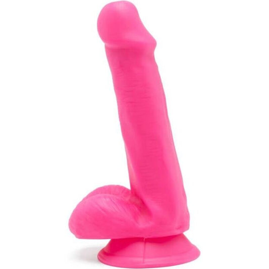 SEJA REAL - DILDO HAPPY DICKS 12 CM BOLAS ROSA
