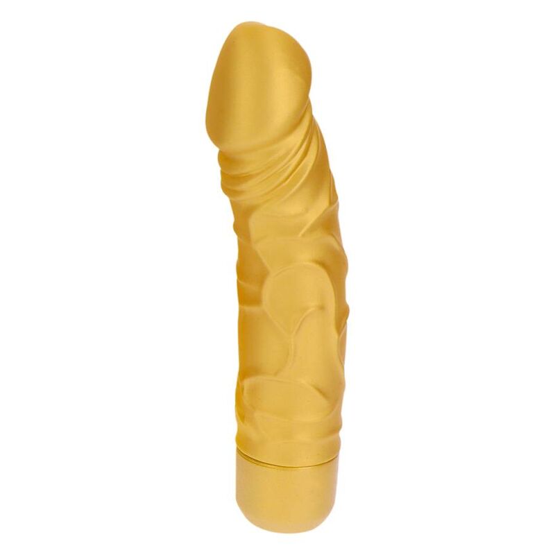 SEJA REAL - VIBRADOR ORIGINAL GOLD DICKER GOLD