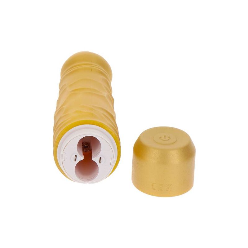 SEJA REAL - VIBRADOR ORIGINAL GOLD DICKER GOLD