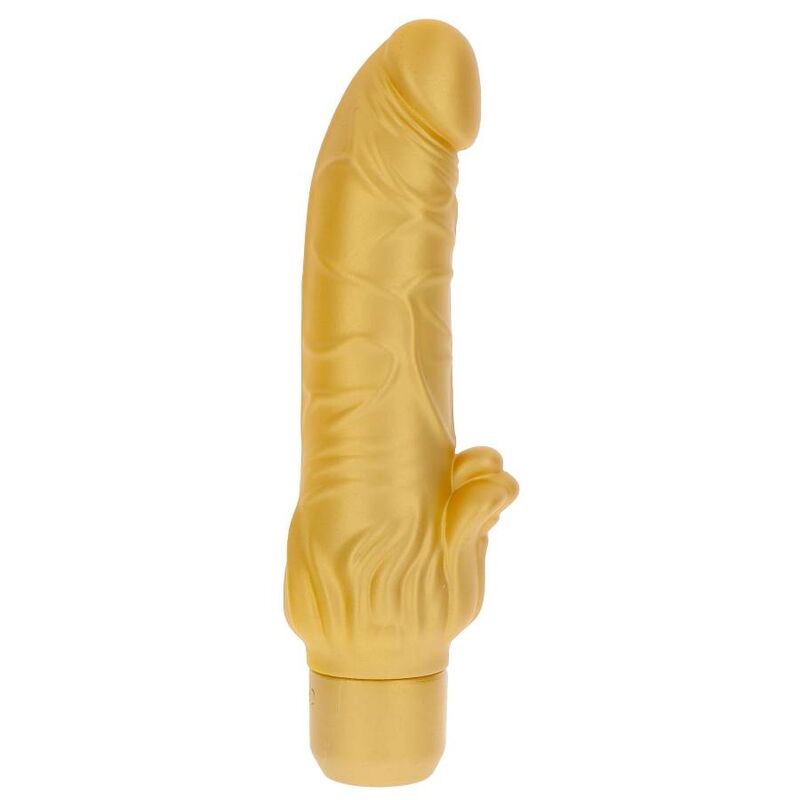 SEJA REAL - VIBRADOR ESTIMULADOR DICKER GOLD GOLD