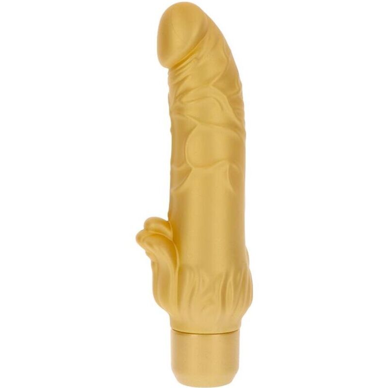 SEJA REAL - VIBRADOR ESTIMULADOR DICKER GOLD GOLD