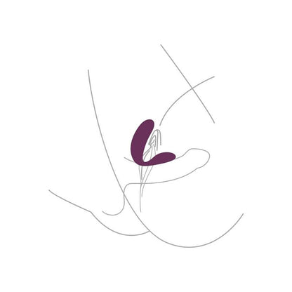 XOCOON - BOUND LOVE PAARE VIBRATOR LILA