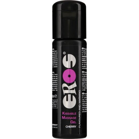 EROS - GEL DE MASSAGEM BEIJÁVEL CEREJA AQUECENTE 100 ML