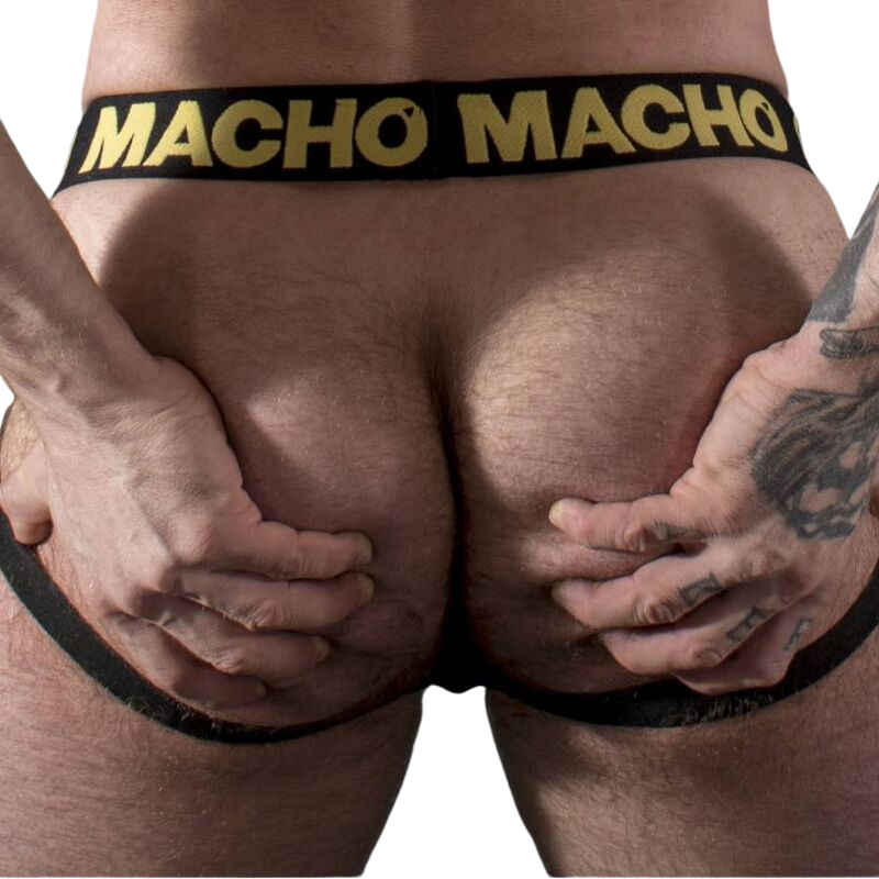 MACHO - MX25AC JOCK AMARELO COURO S