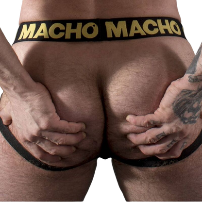 MACHO - MX25AC JOCK AMARELO COURO S