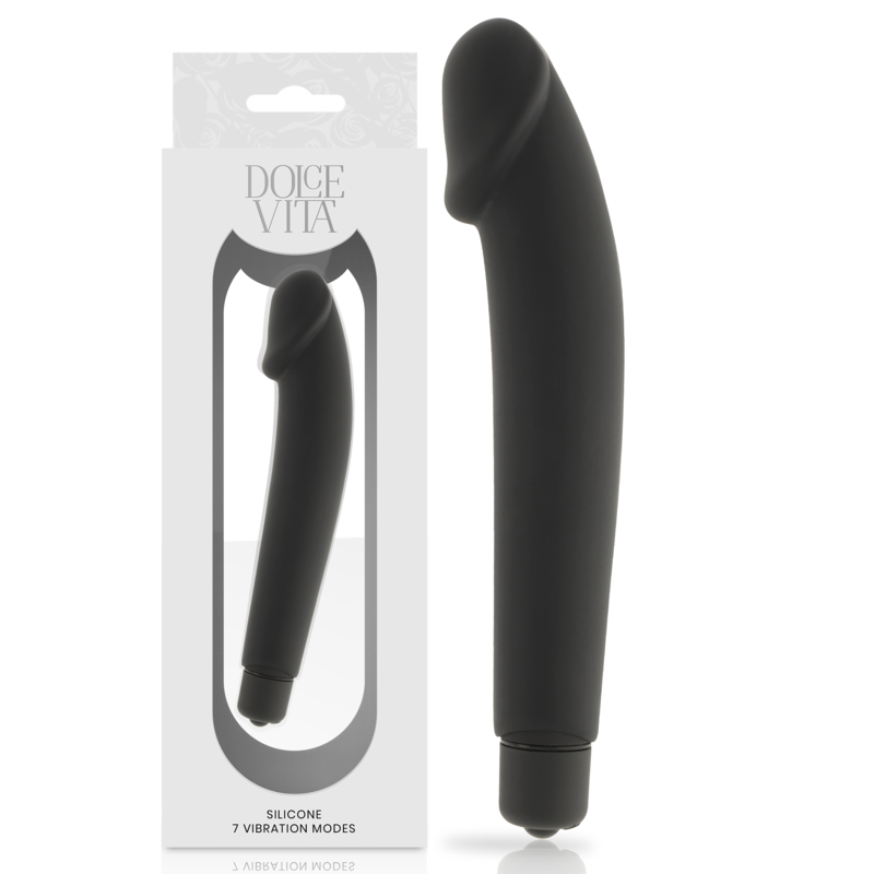 DOLCE VITA - SILICONE PRETO REALISTA
