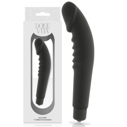 DOLCE VITA - REALISTIC PLEASURE SILICONE PRETO