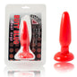 BAILE - PLUG ANAL VERMELHO PEQUENO 15 CM
