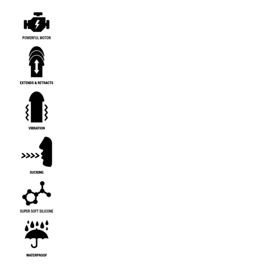 IBIZA - CLIP UP &amp; DOWN +VIBRADOR + SUCKER DE CLITÓRIS