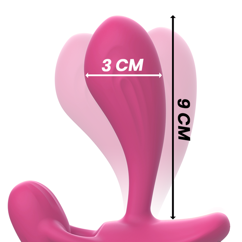 INTENSO - SHELLY PLUG ANAL CONTROLE REMOTO ROSA