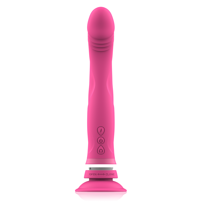 INTENSO - MICHELANGELO VIBRADOR SILICONE ROSA DILDO