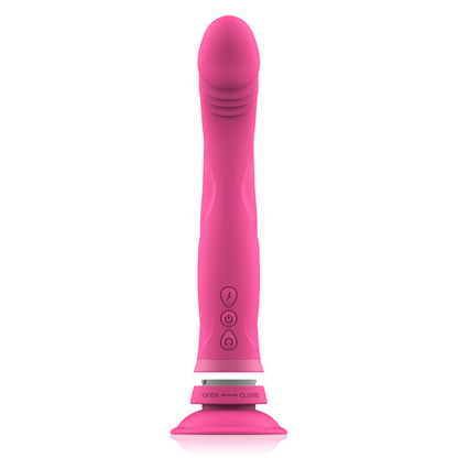 INTENSO - MICHELANGELO VIBRADOR SILICONE ROSA DILDO