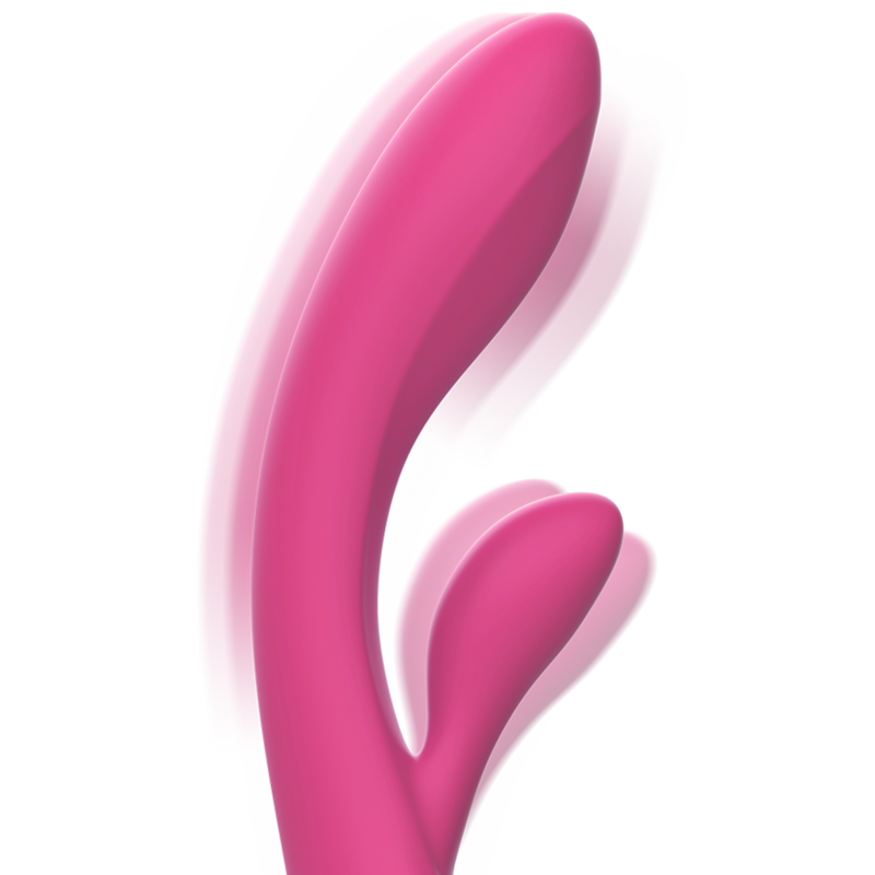 INTENSE - LUIGI RABBIT VIBRATOR ROSA FLÜSSIGE SILIKON