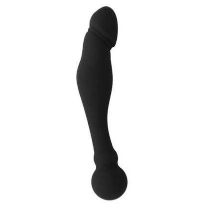 BLACK&amp;SILVER - KARL G-POINT DILDO ESTIMULANTE 18 CM