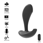 BLACK&amp;SILVER - DWAYNE ANAL PLUG SILICONE CONTROLE REMOTO