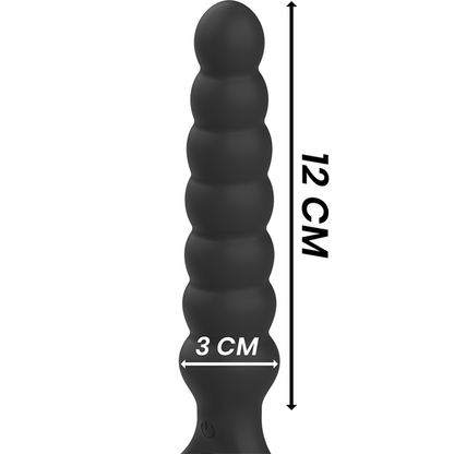 BLACK&amp;SILVER - BOB PODEROSO DILATADOR ANAL DE SILICONE