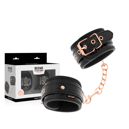 BEGME - BLACK EDITION PREMIUM ALGEMAS COM FORRO DE NEOPRENE