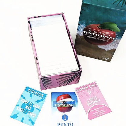 LA ISLA DE LAS TENTACIONES - JOGO DE CARTÕES OFICIAL - ES