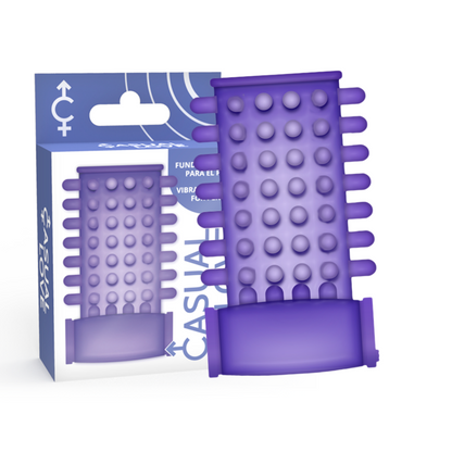 CASUAL LOVE - ANEL VIBRANTE MANGA ROXA