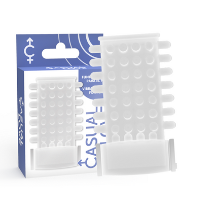 CASUAL LOVE - RING VIBRIERENDE HÜLSE TRANSPARENT