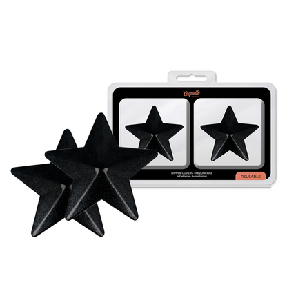 COQUETTE CHIC DESIRE - CAPAS DE MAMILOS BLACK STARS