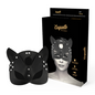 COQUETTE CHIC DESIRE - VEGAN LEATHER MASK WITH BUNNY EARS