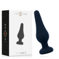INTENSO - PLUG ANAL PIPO S PRETO SILICONE 9,8 CM