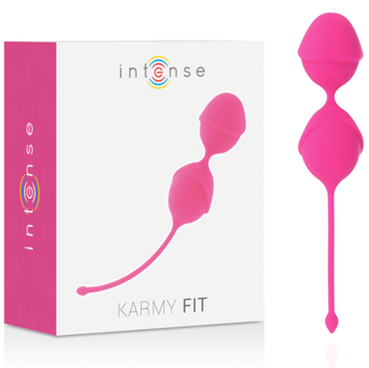 INTENSO - KARMY FIT KEGEL SILICONE FÚCSIA