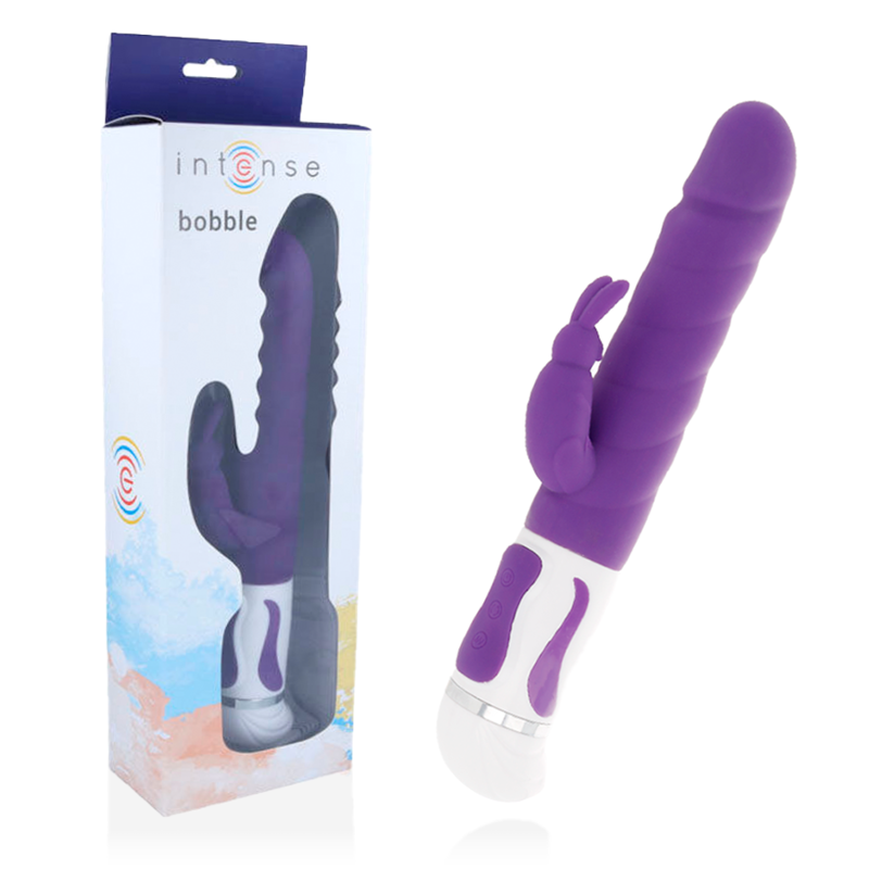 INTENSO - BOBBLE VIBRADOR ROTATOR LILAC SILICONE