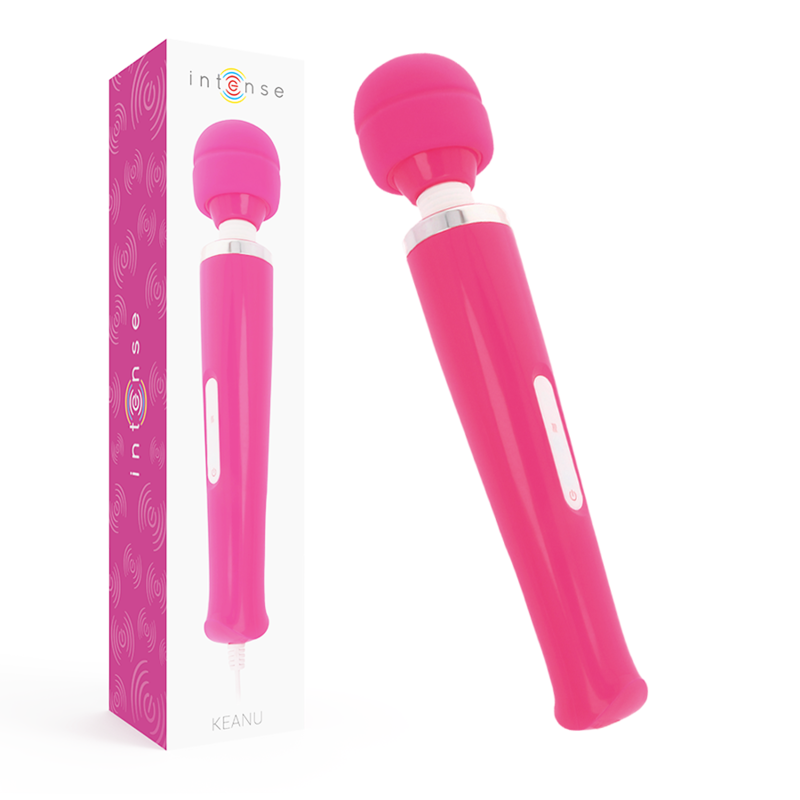 INTENSO - MASSAGEADOR KEANU WAND ROSA