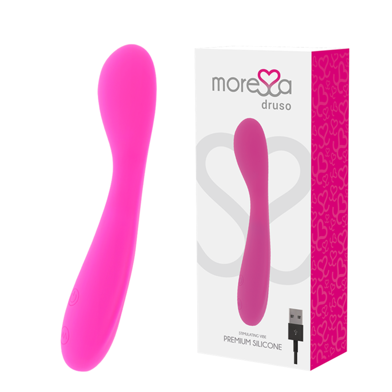 MORESSA - DRUSO PREMIUM SILICONE RECARREGÁVEL