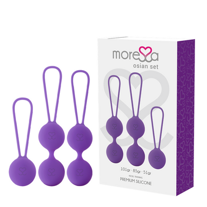 MORESSA - OSIAN SET PREMIUM SILICONE LILÁS