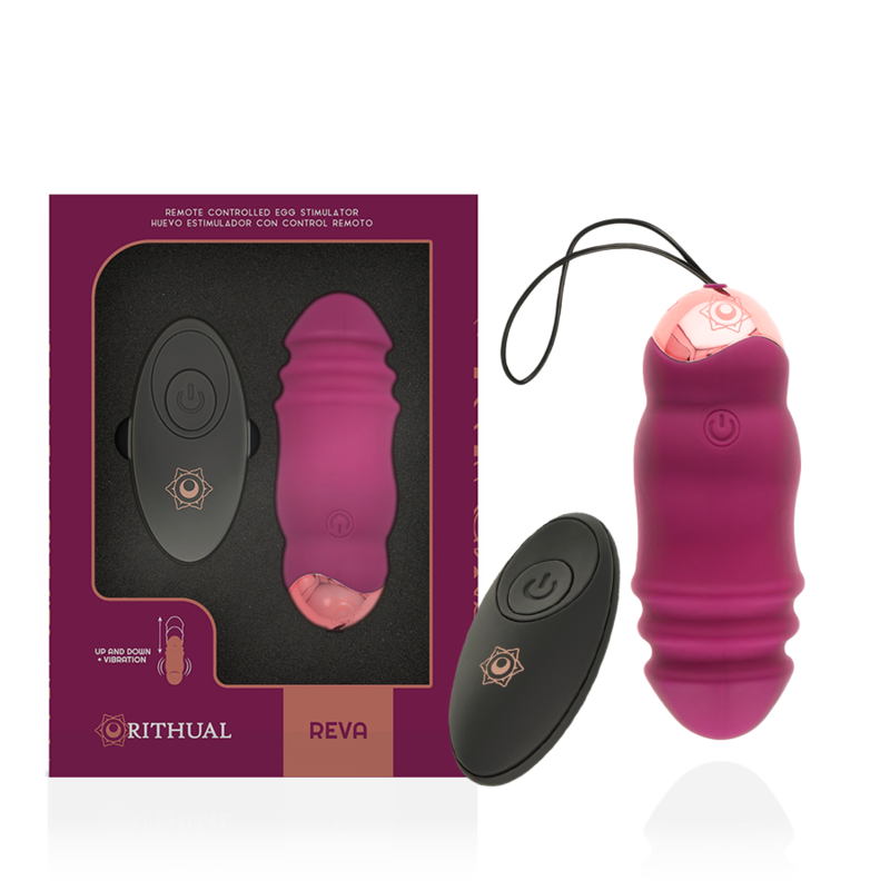 RITHUAL - SISTEMA DE CONTROLE REMOTO REVA EGG UP&amp;DOWN + VIBRAÇÃO