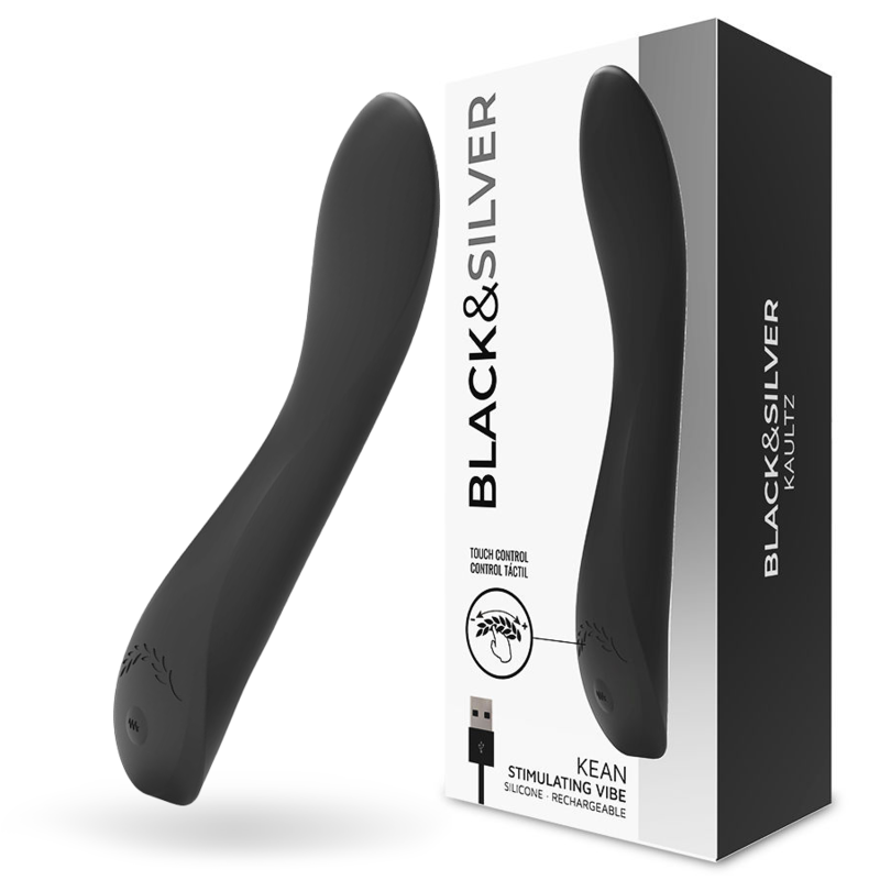 PRETO&amp;PRATA - KEAN VIBRADOR TOUCH CONTROL