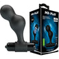 MR PLAY - PLUG ANAL VIBRADOR SILICONE PRETO