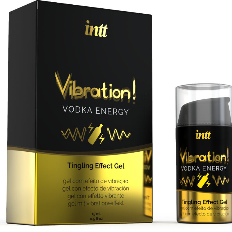 INTT - PODEROSO ESTIMULANTE ÍNTIMO LÍQUIDO VIBRANTE GEL VODKA 15ML