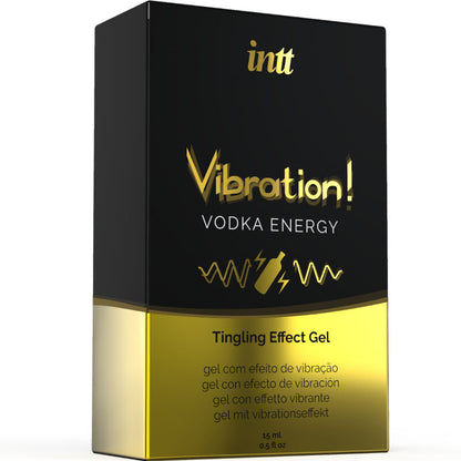 INTT - PODEROSO ESTIMULANTE ÍNTIMO LÍQUIDO VIBRANTE GEL VODKA 15ML