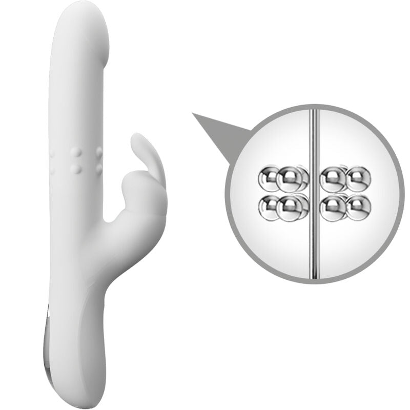 PRETTY LOVE - REESE VIBRATOR MIT SILBERNER ROTATION