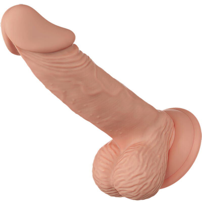 BAILE - LINDO ENCONTRO ZEBULON FLEXÍVEL REALISTA DILDO 19,4 CM NATURAL